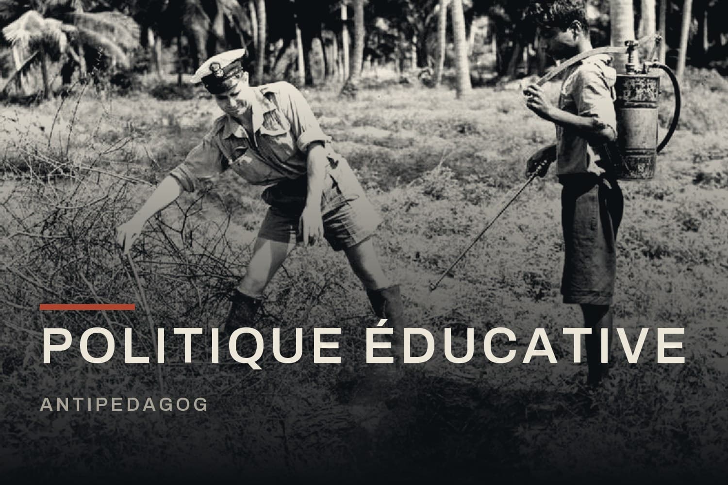 Gravure : The Royal Naval School of Malaria and Hygiene Control, Nr Colombo, Ceylon, December 1944 A28178.jpg