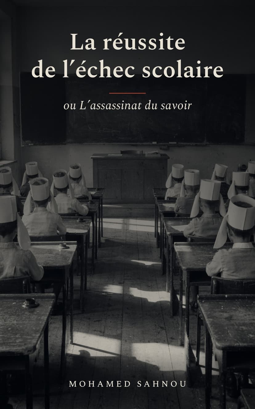 Couverture de La réussite de l’échec scolaire, par Mohamed Sahnou