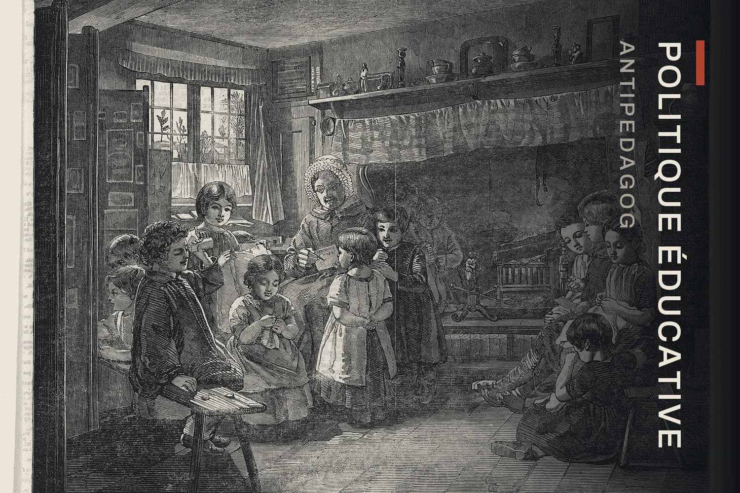 Gravure : The Village School, from the "Illustrated London News" MET DP834455.jpg